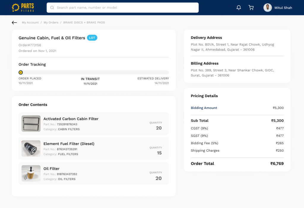 Online Marketplace For Automotive Parts | Codebyte Solutions